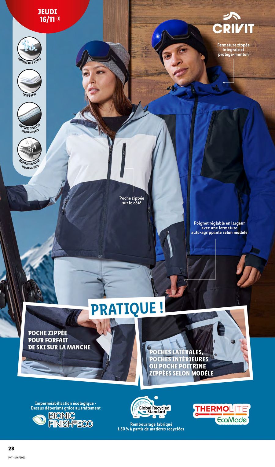 Catalogue Lidl 16 – 21 Novembre 2023 Page 28