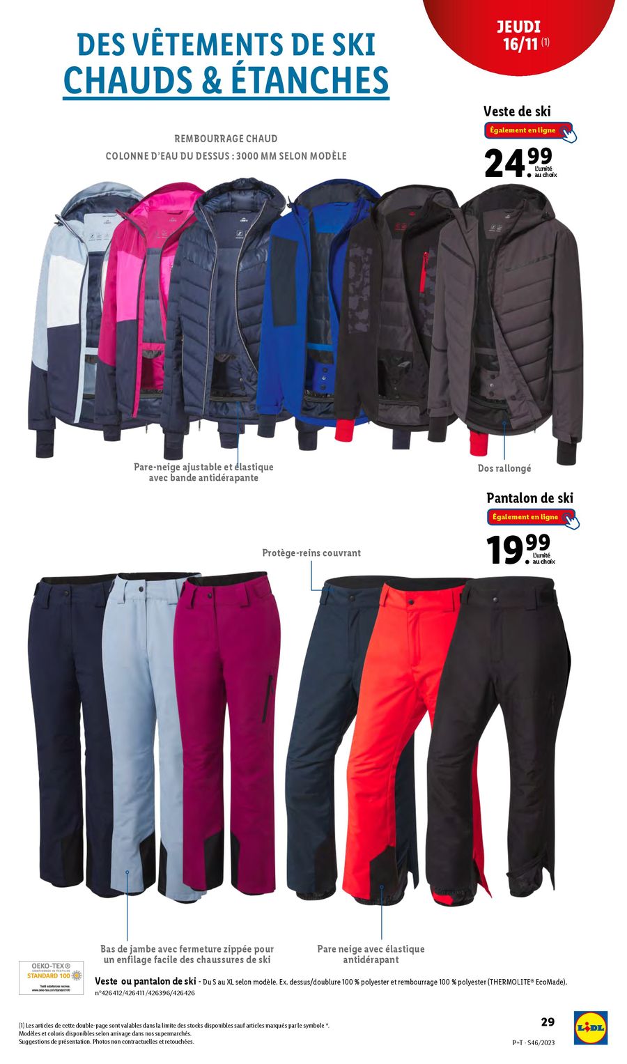 Catalogue Lidl 16 – 21 Novembre 2023 Page 29