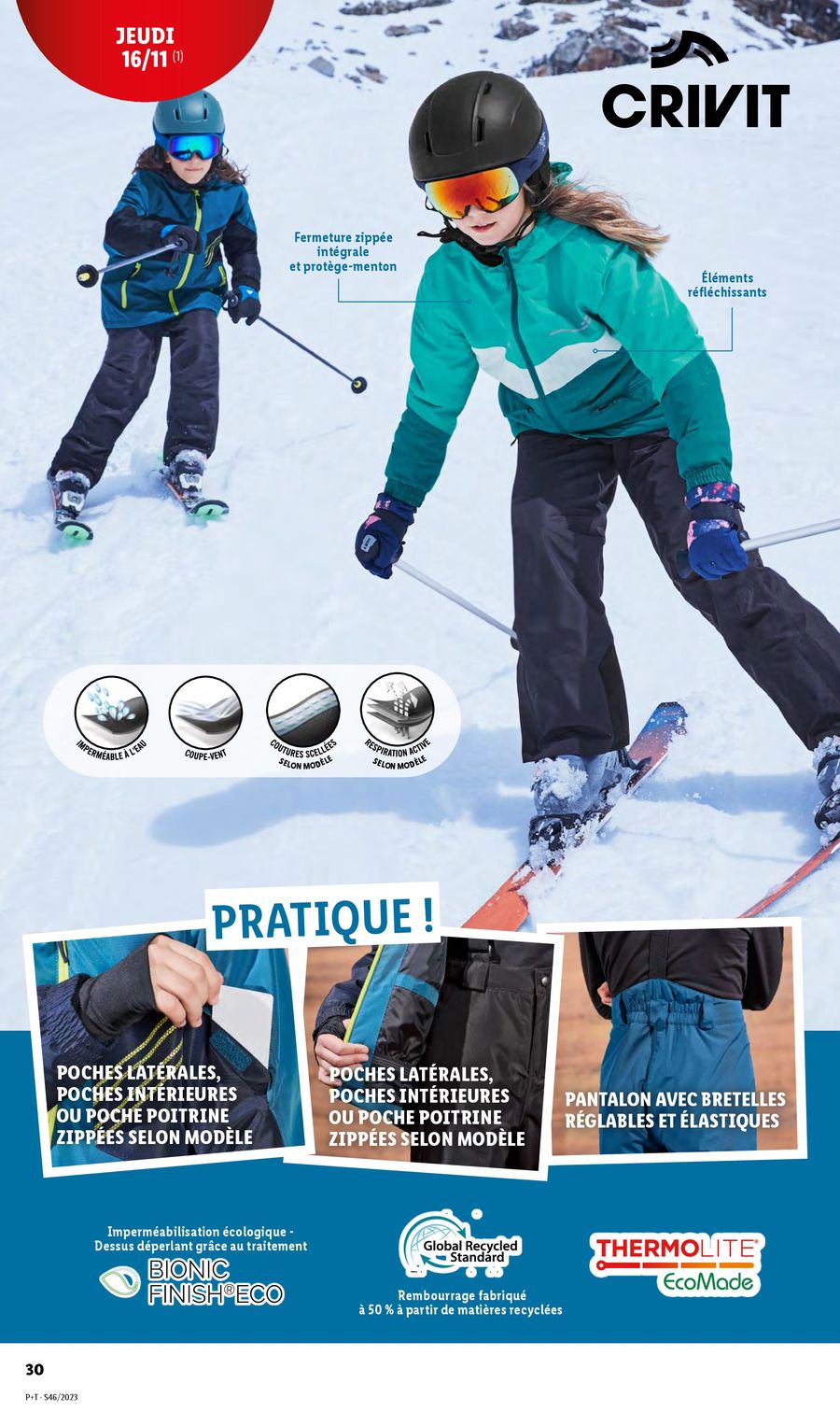 Catalogue Lidl 16 – 21 Novembre 2023 Page 30