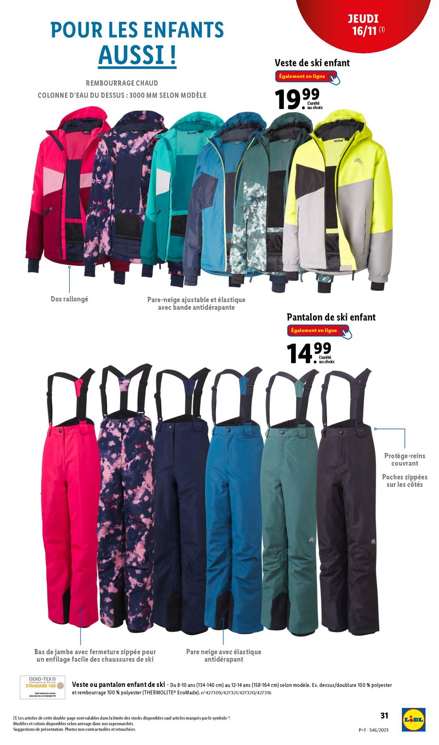 Catalogue Lidl 16 – 21 Novembre 2023 Page 31