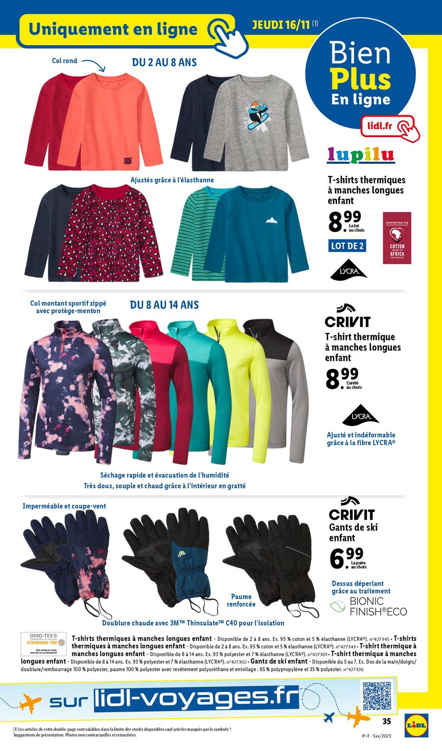 Catalogue Lidl 16 – 21 Novembre 2023 Page 35