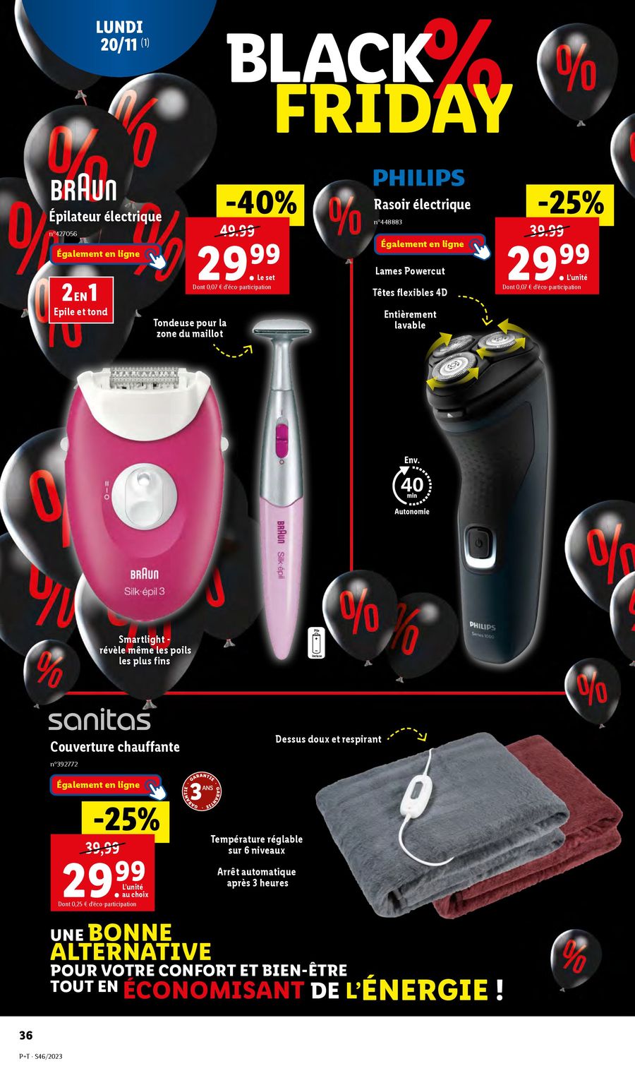 Catalogue Lidl 16 – 21 Novembre 2023 Page 36