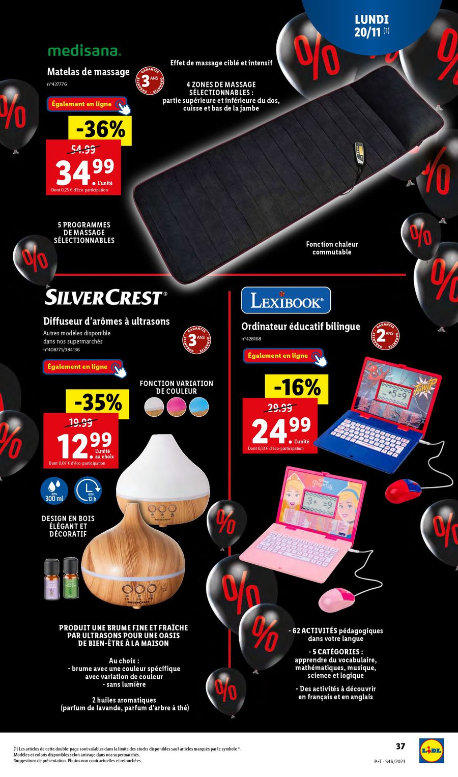 Catalogue Lidl 16 – 21 Novembre 2023 Page 37