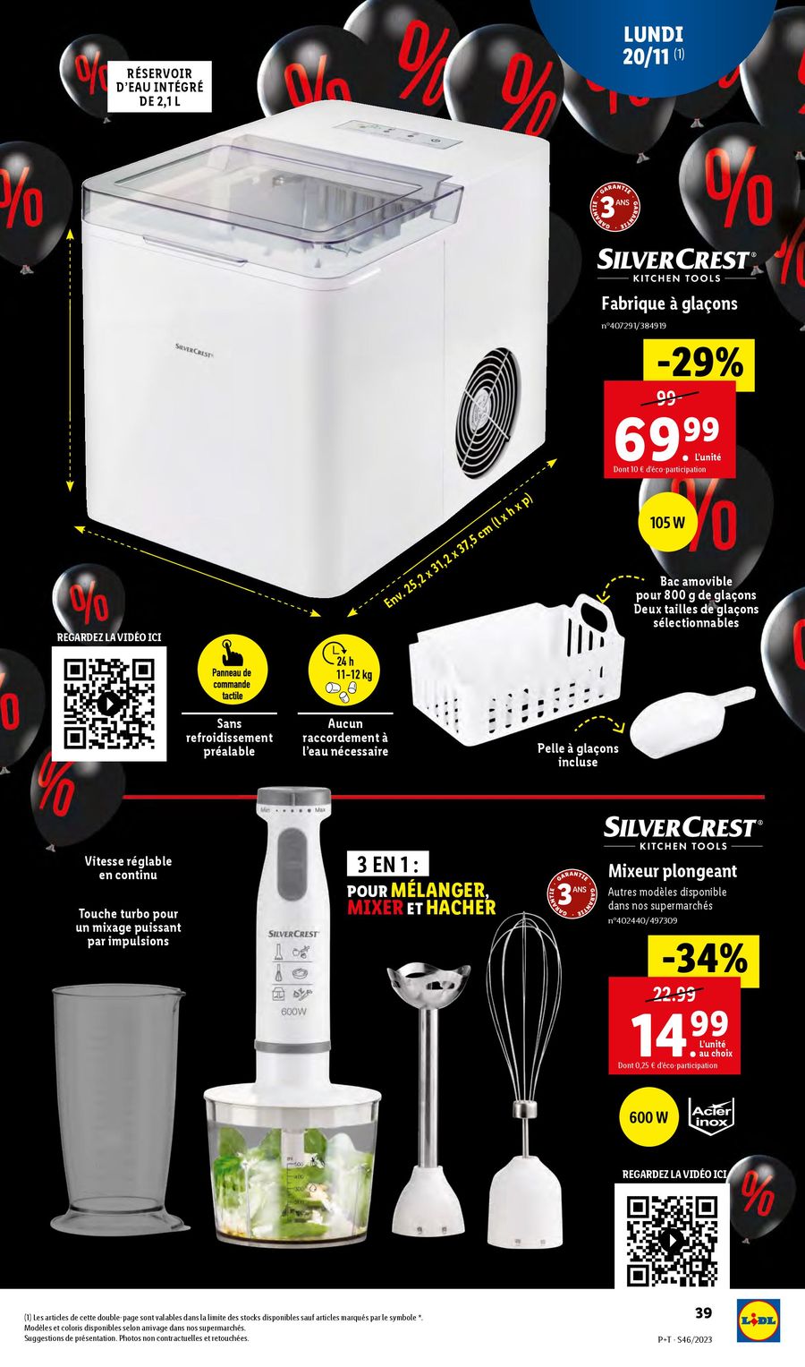Catalogue Lidl 16 – 21 Novembre 2023 Page 39