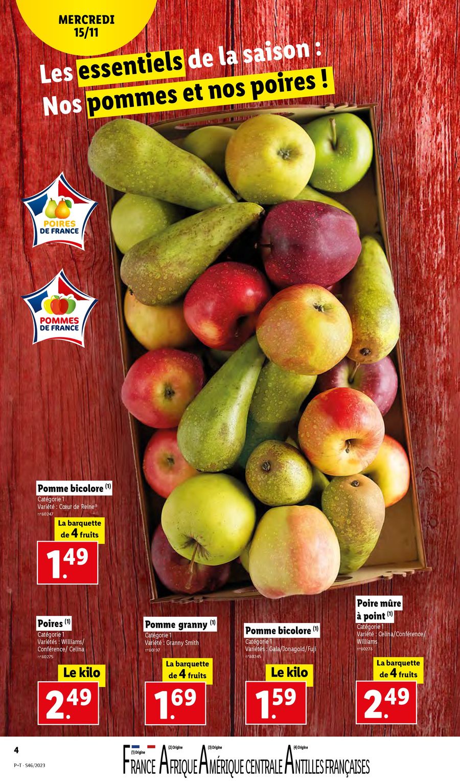 Catalogue Lidl 16 – 21 Novembre 2023 Page 4