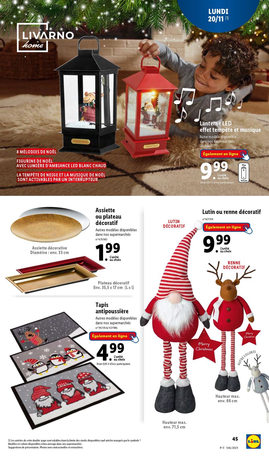Catalogue Lidl 16 – 21 Novembre 2023 Page 45