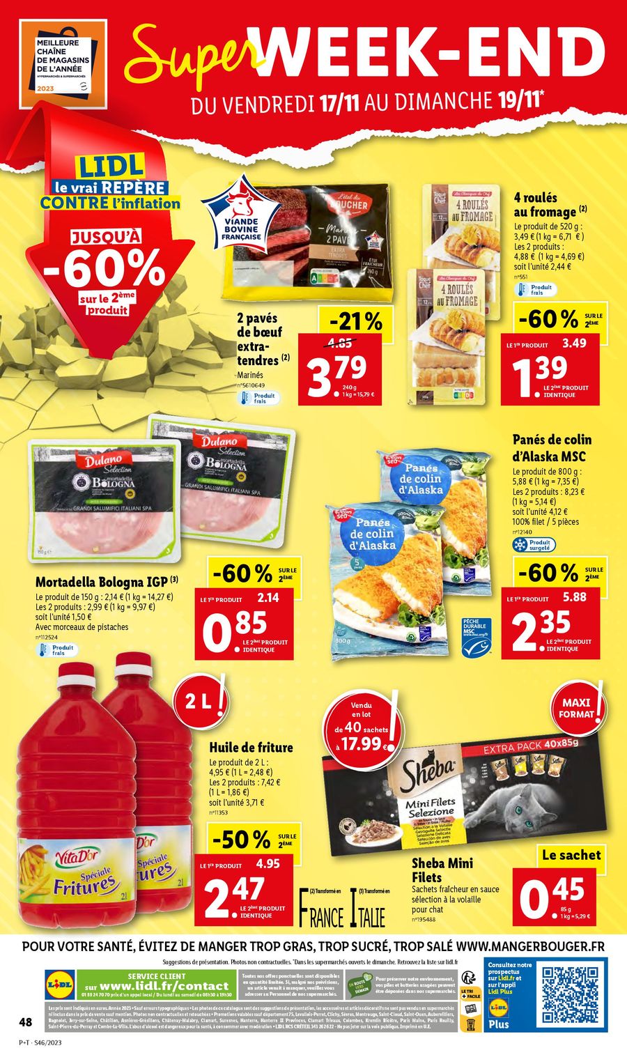 Catalogue Lidl 16 – 21 Novembre 2023 Page 48