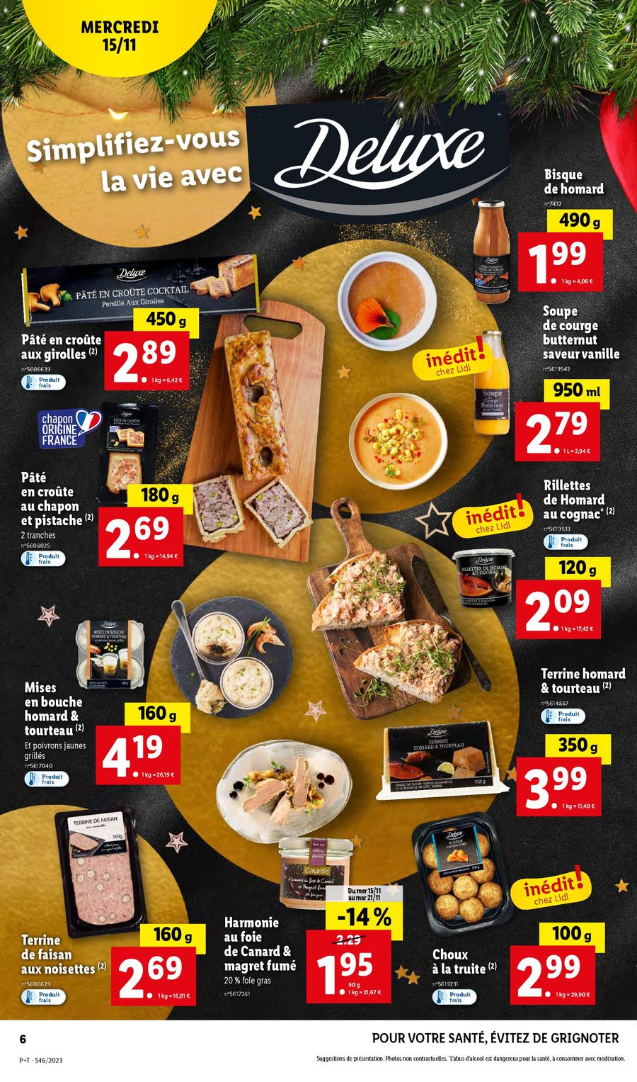 Catalogue Lidl 16 – 21 Novembre 2023 Page 6