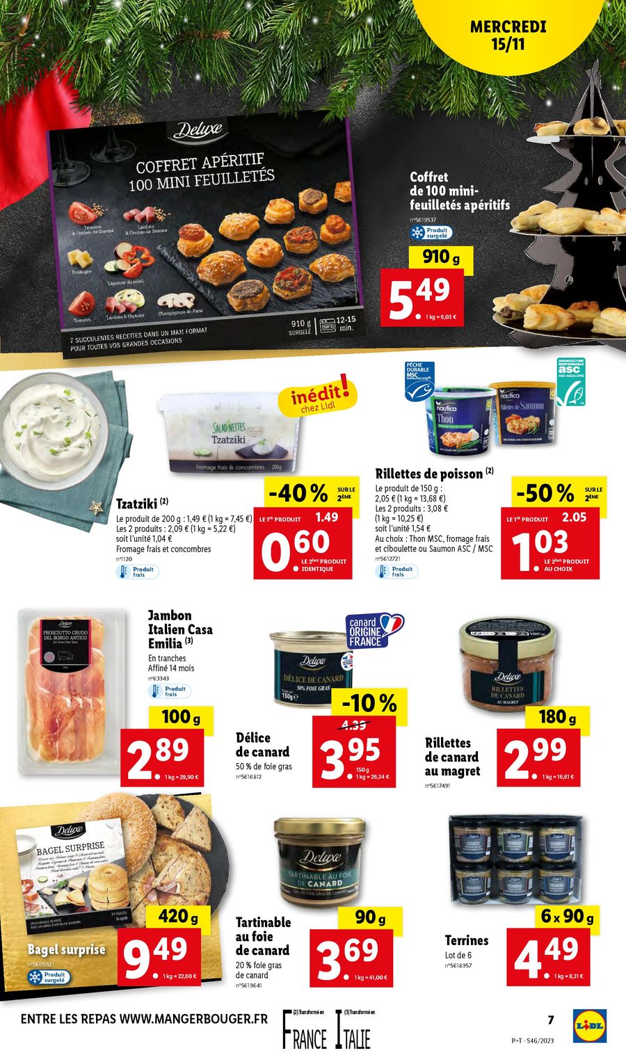 Catalogue Lidl 16 – 21 Novembre 2023 Page 7