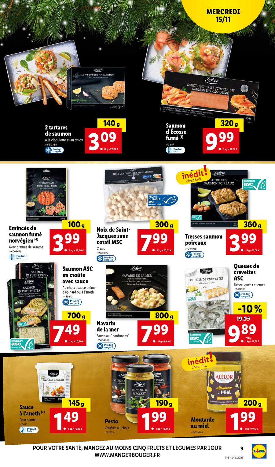 Catalogue Lidl 16 – 21 Novembre 2023 Page 9