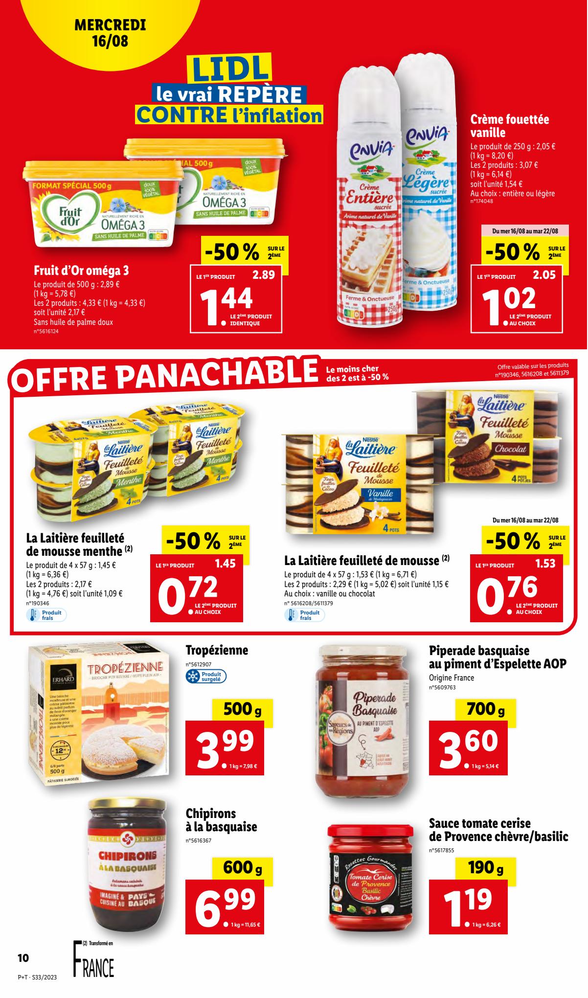 Catalogue Lidl 16 – 22 Août 2023 Page 10