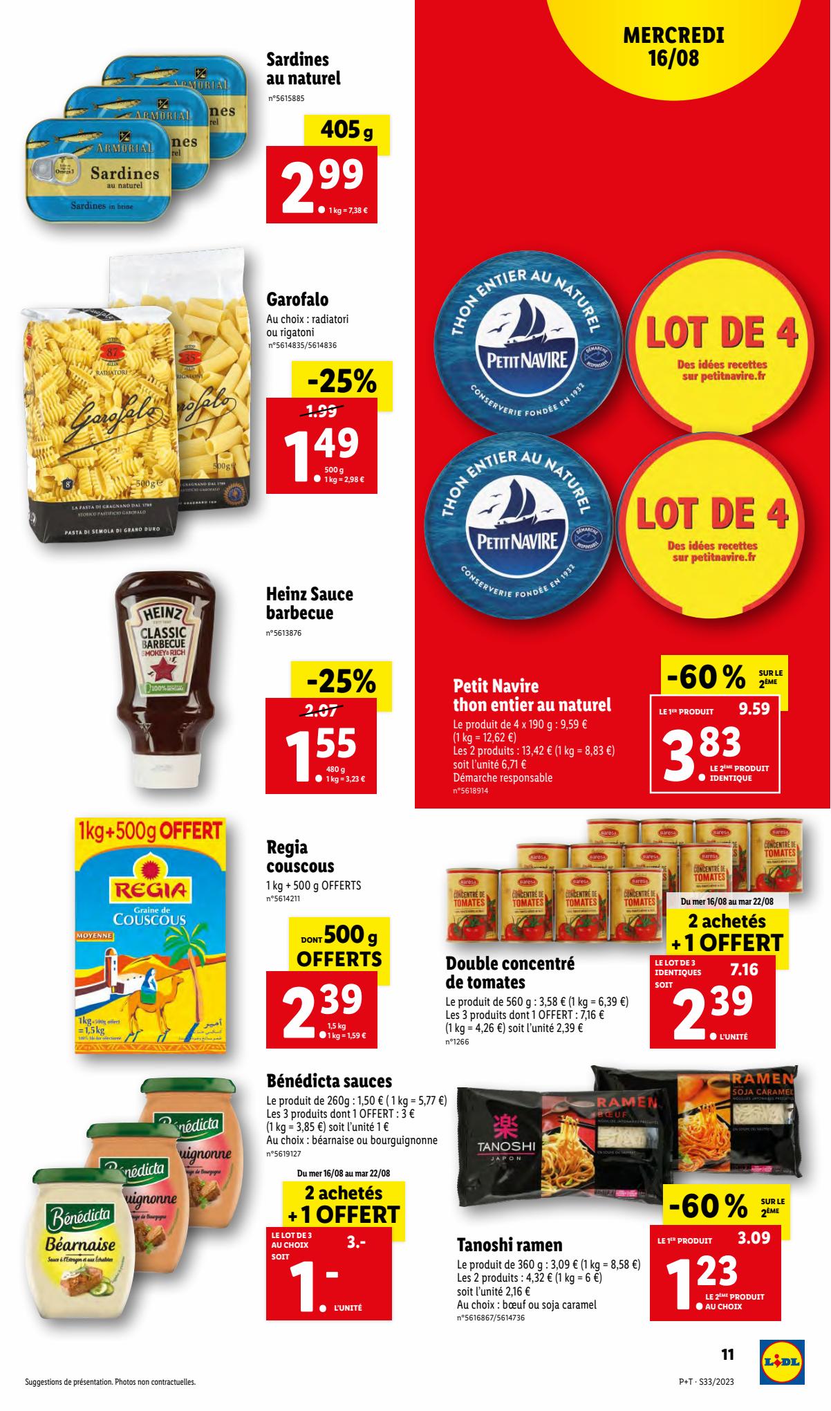 Catalogue Lidl 16 – 22 Août 2023 Page 11