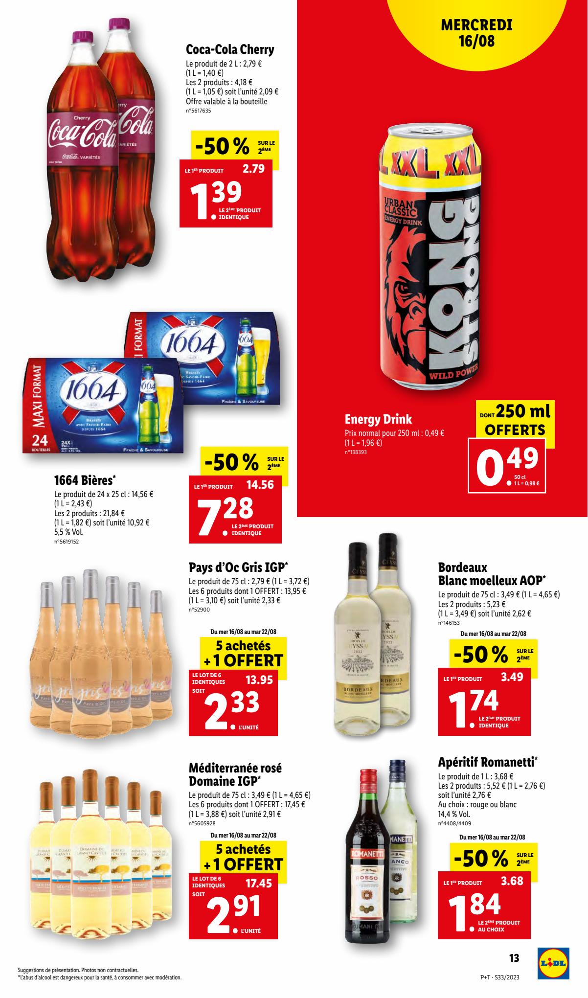 Catalogue Lidl 16 – 22 Août 2023 Page 13