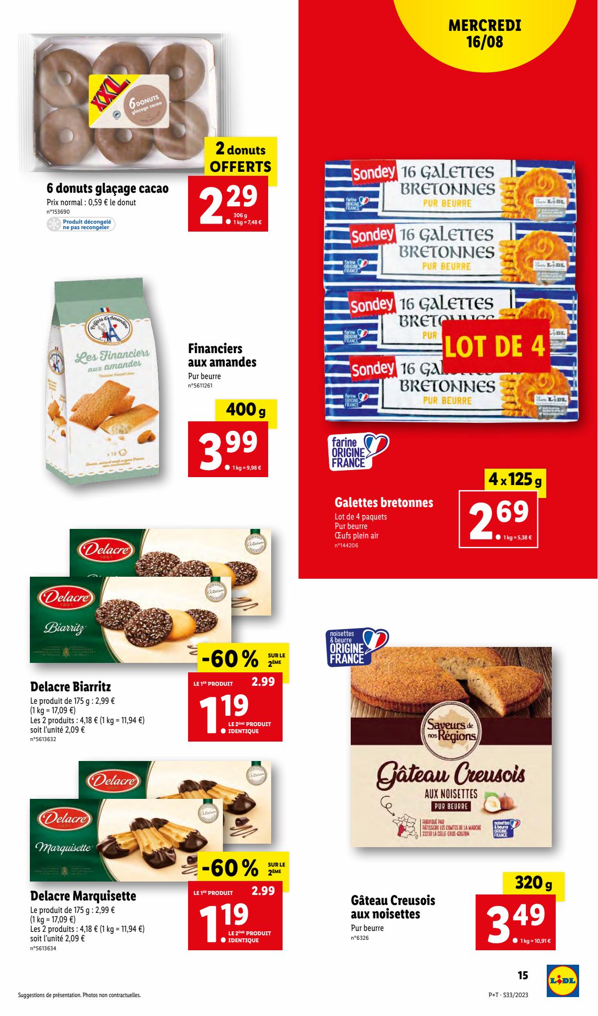Catalogue Lidl 16 – 22 Août 2023 Page 15