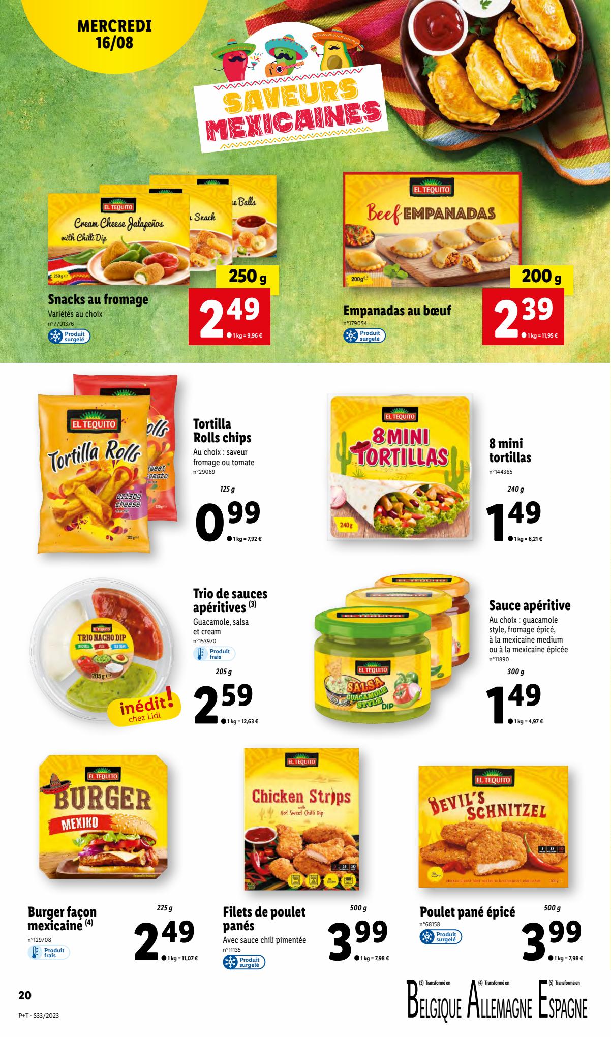 Catalogue Lidl 16 – 22 Août 2023 Page 20