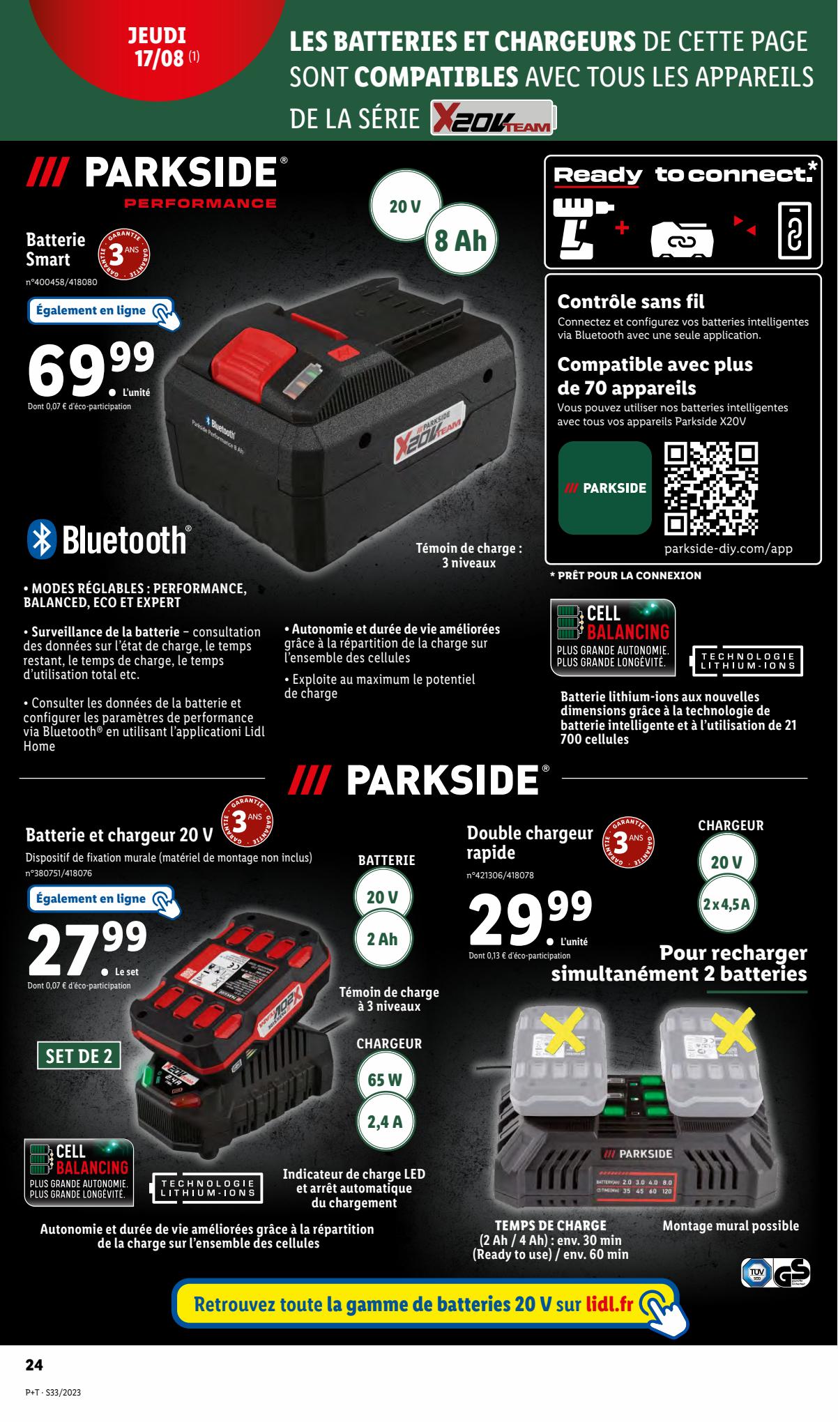 Catalogue Lidl 16 – 22 Août 2023 Page 24