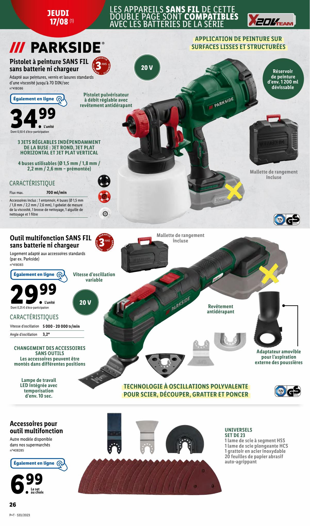 Catalogue Lidl 16 – 22 Août 2023 Page 26