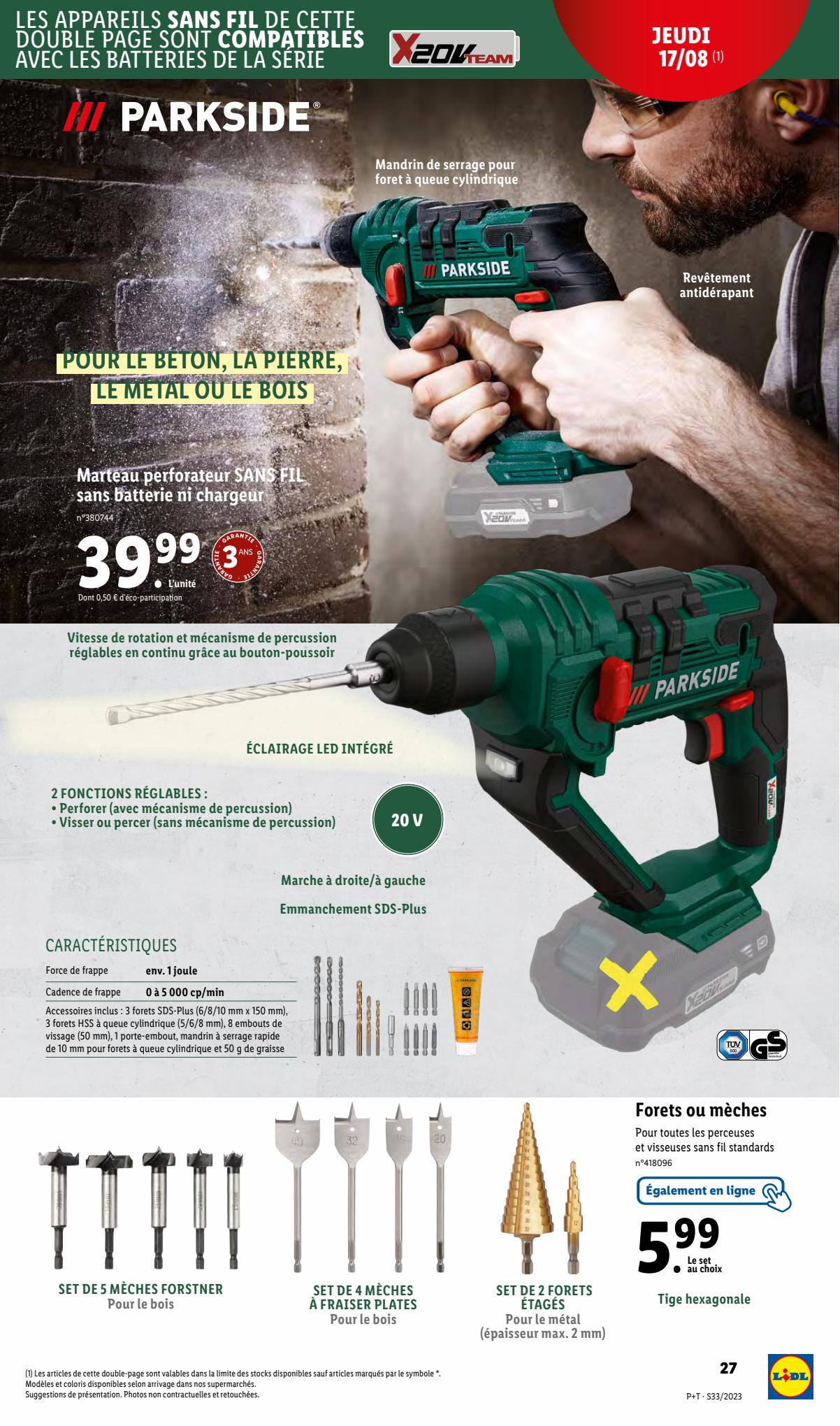 Catalogue Lidl 16 – 22 Août 2023 Page 27