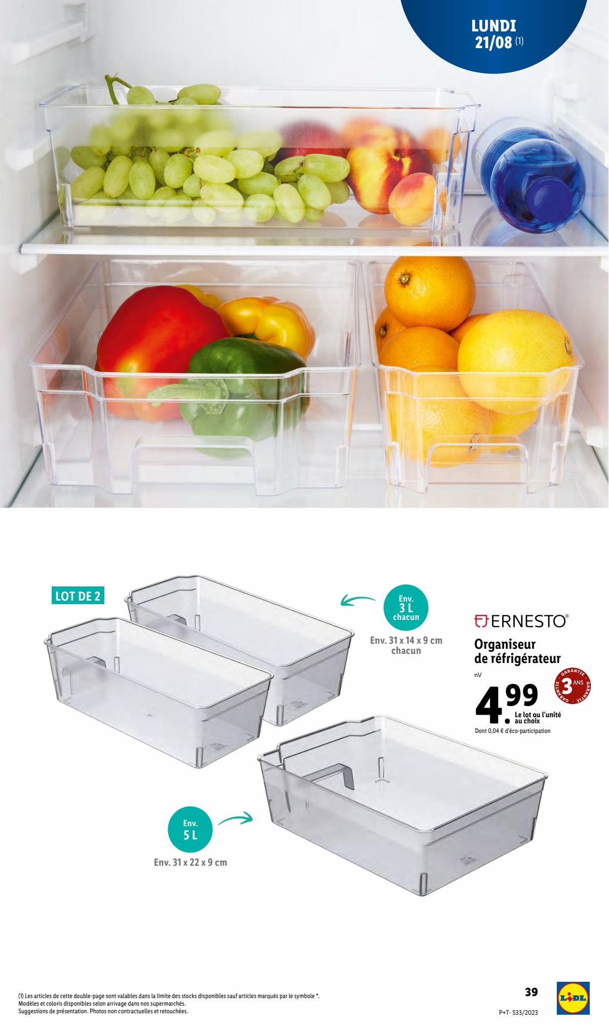 Catalogue Lidl 16 – 22 Août 2023 Page 39