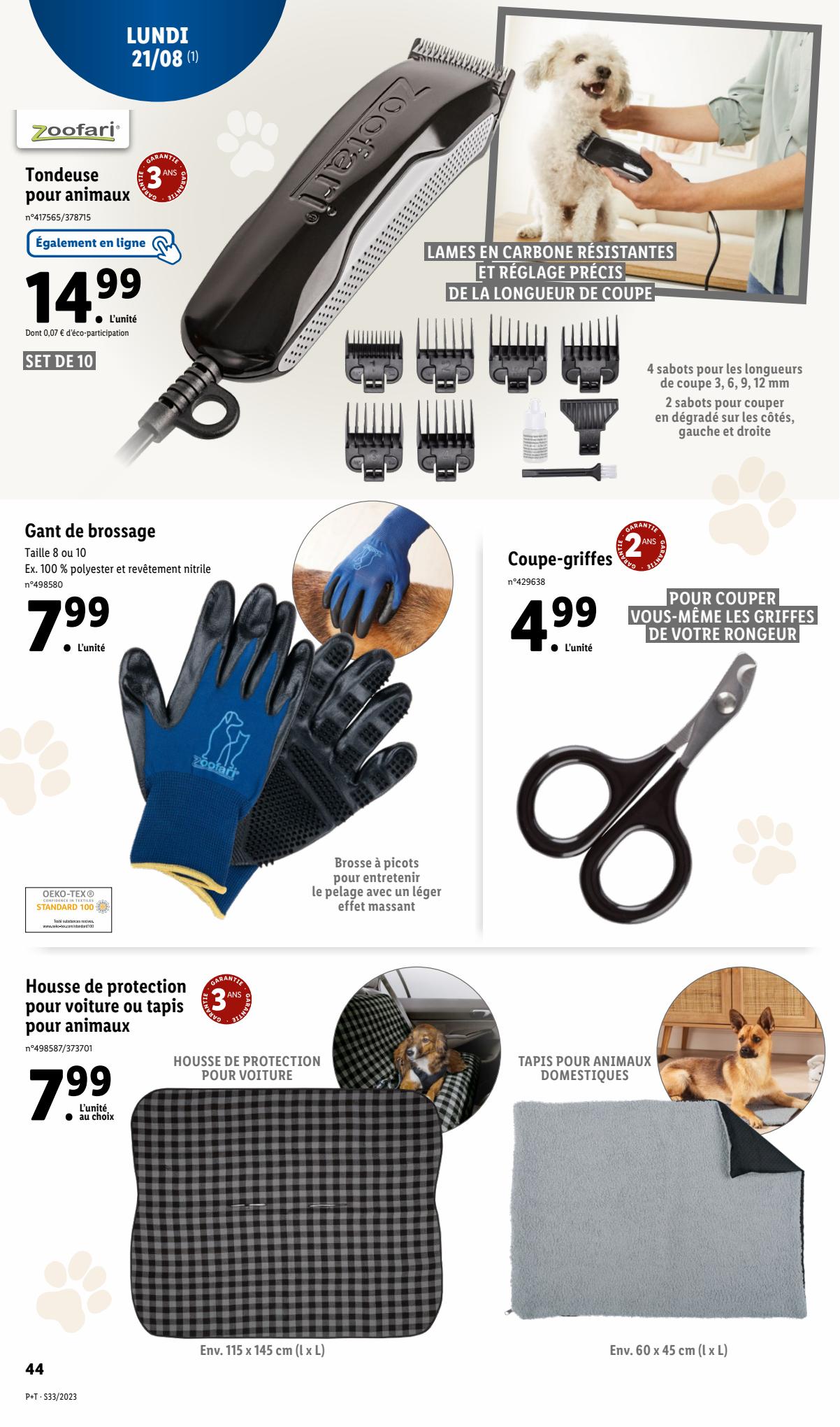 Catalogue Lidl 16 – 22 Août 2023 Page 44