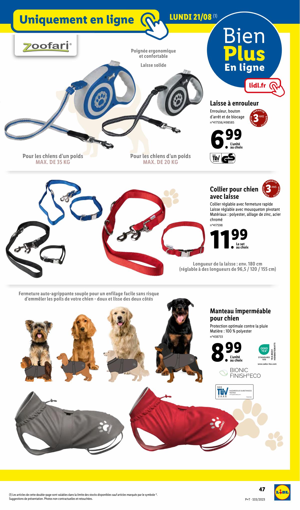 Catalogue Lidl 16 – 22 Août 2023 Page 47