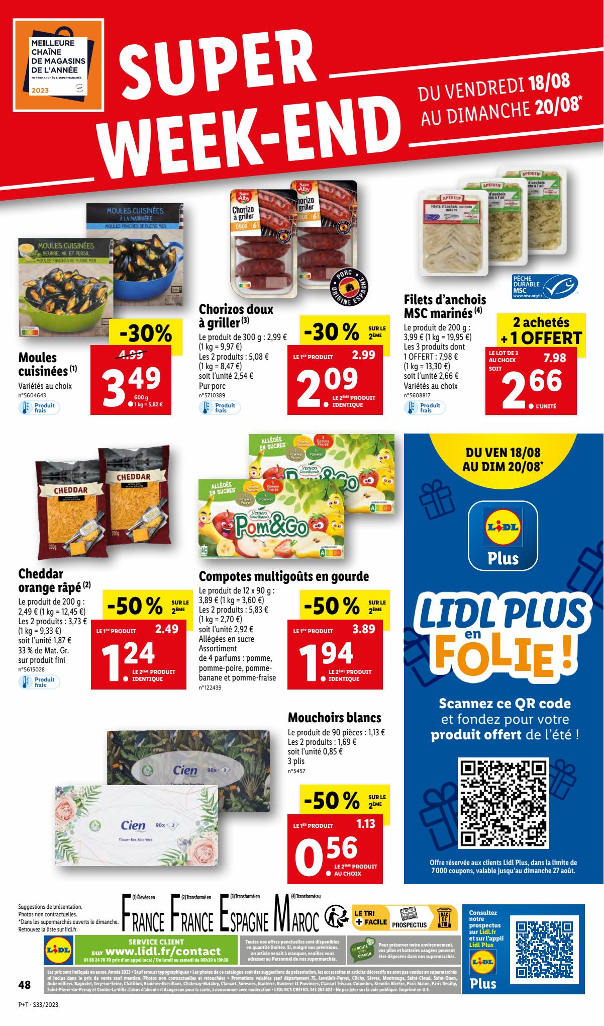 Catalogue Lidl 16 – 22 Août 2023 Page 48