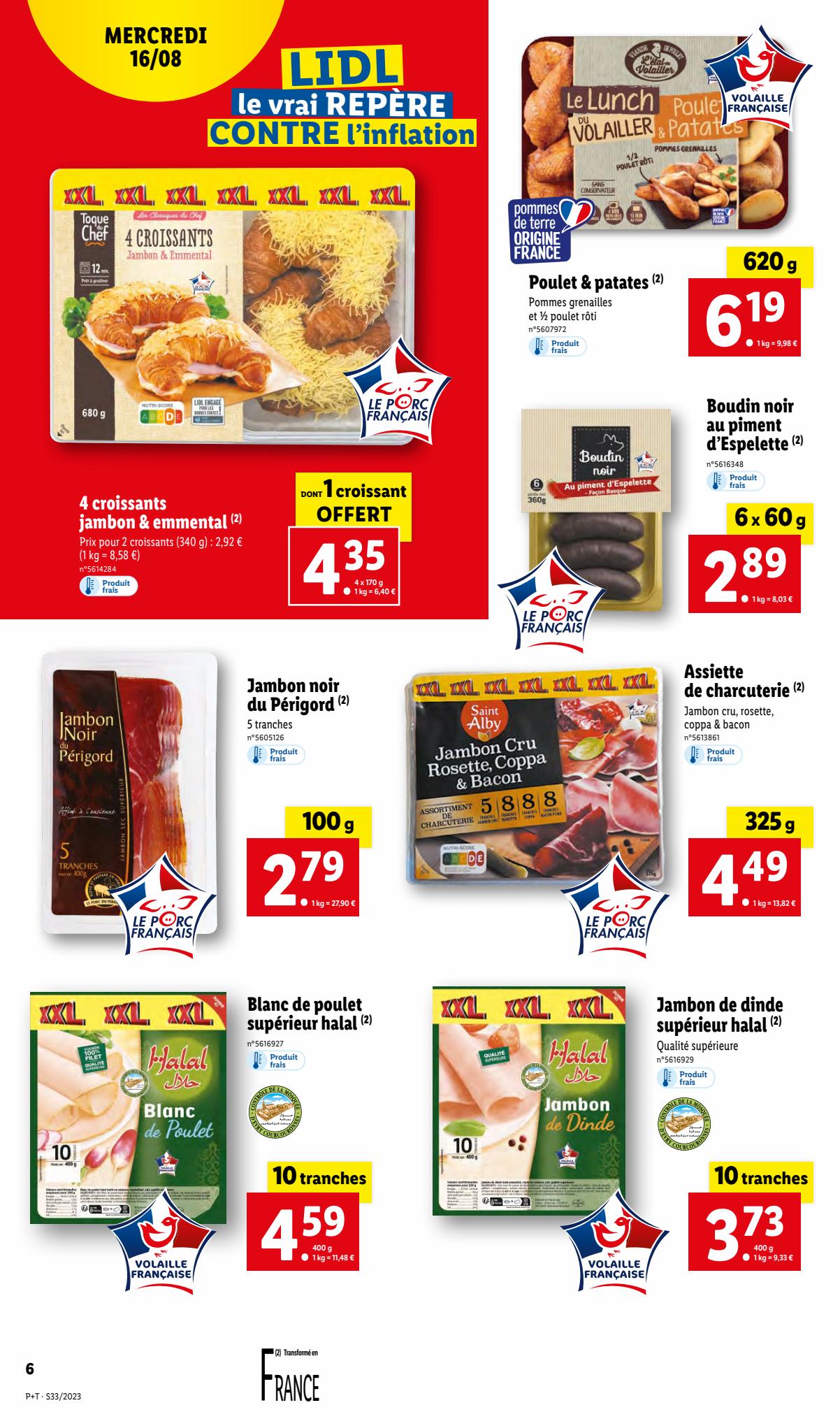 Catalogue Lidl 16 – 22 Août 2023 Page 6