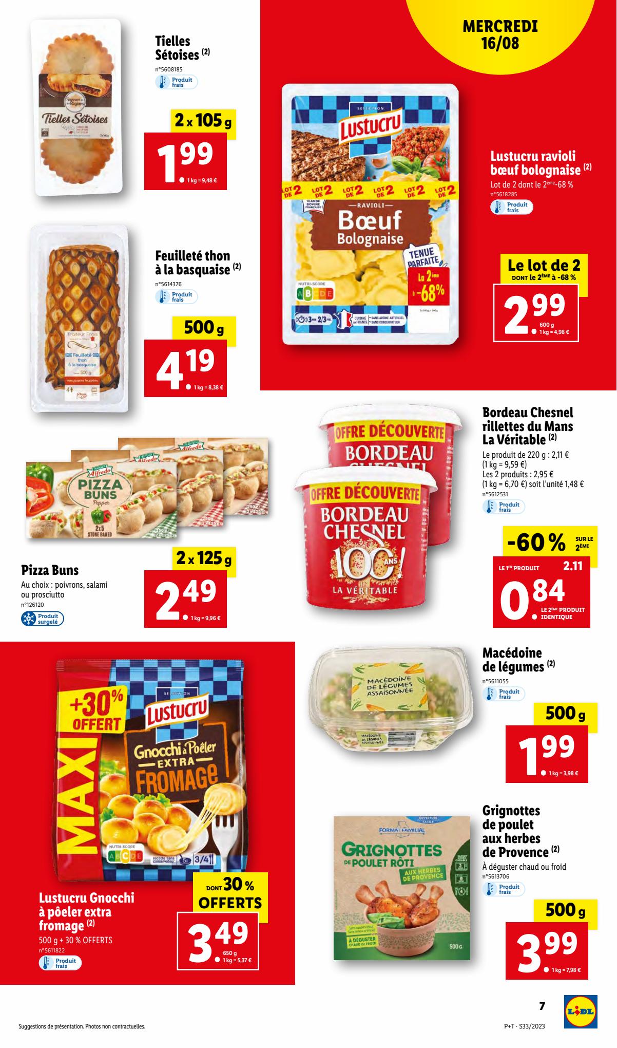 Catalogue Lidl 16 – 22 Août 2023 Page 7