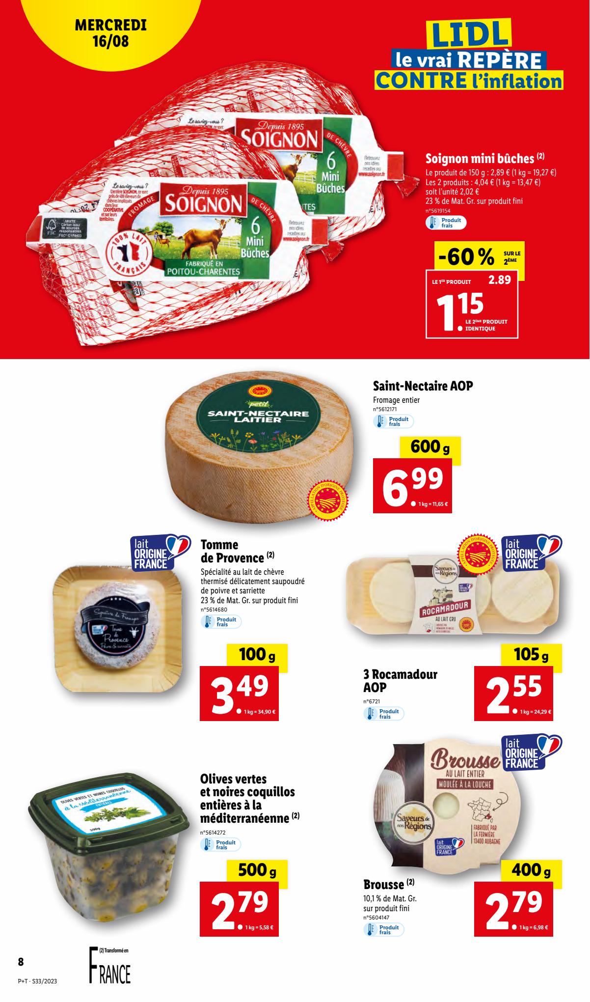 Catalogue Lidl 16 – 22 Août 2023 Page 8