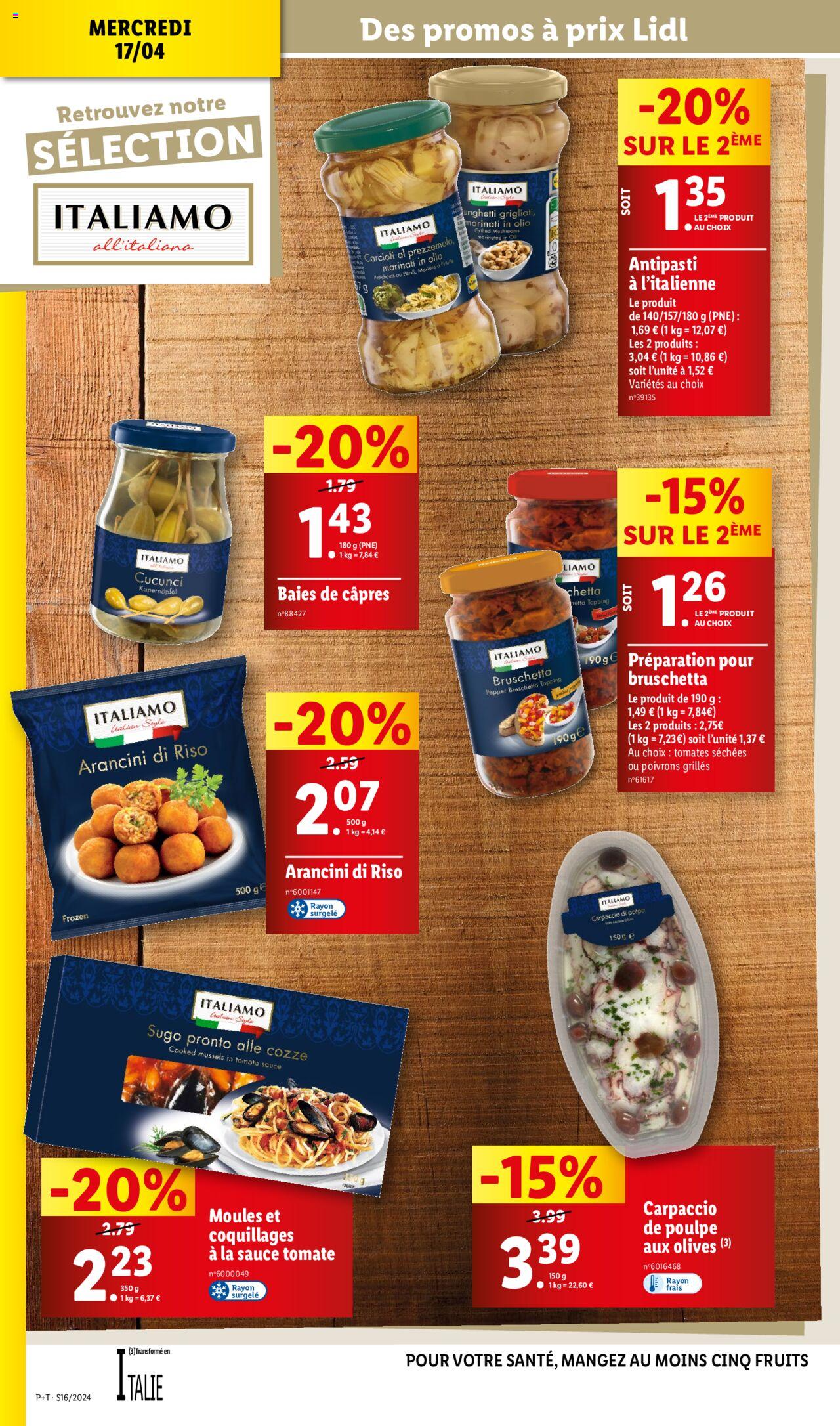Catalogue Lidl 17 – 23 Avril 2024 Page 20
