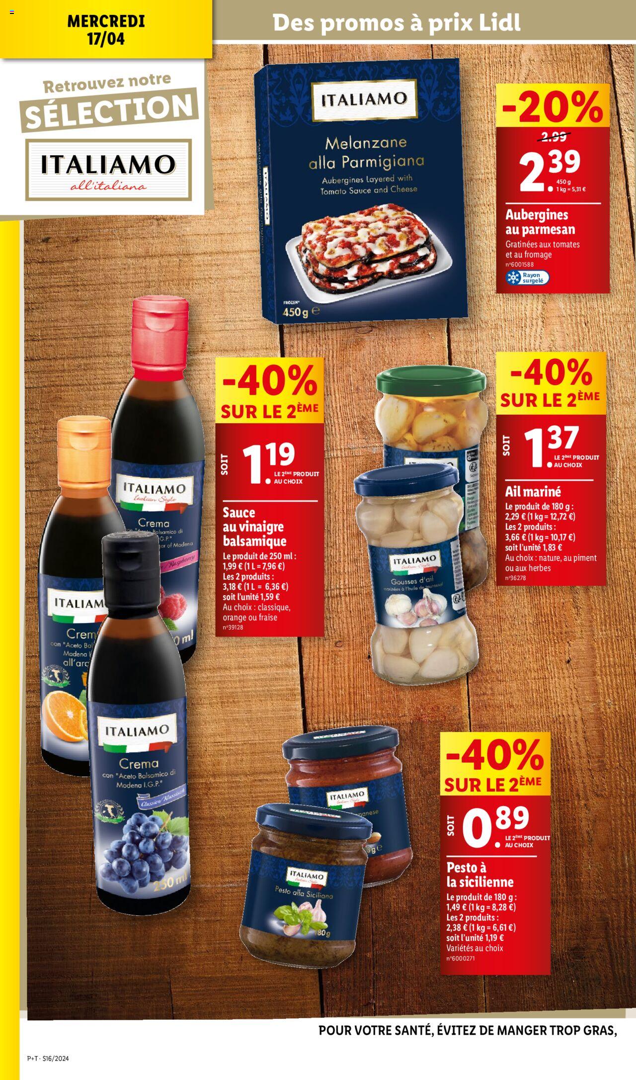 Catalogue Lidl 17 – 23 Avril 2024 Page 24