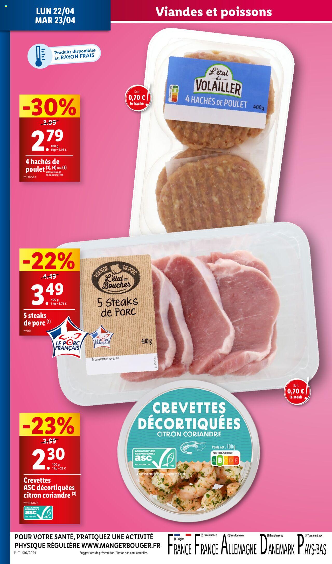 Catalogue Lidl 17 – 23 Avril 2024 Page 32