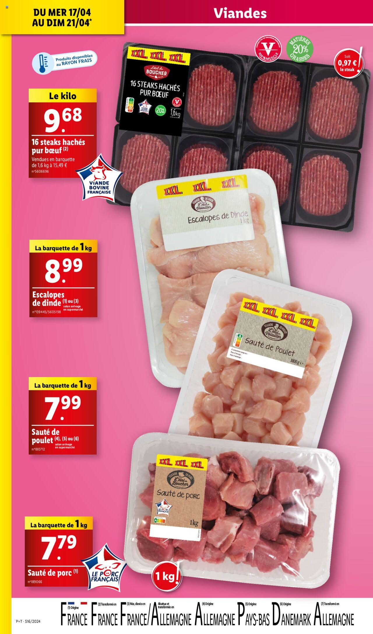 Catalogue Lidl 17 – 23 Avril 2024 Page 4