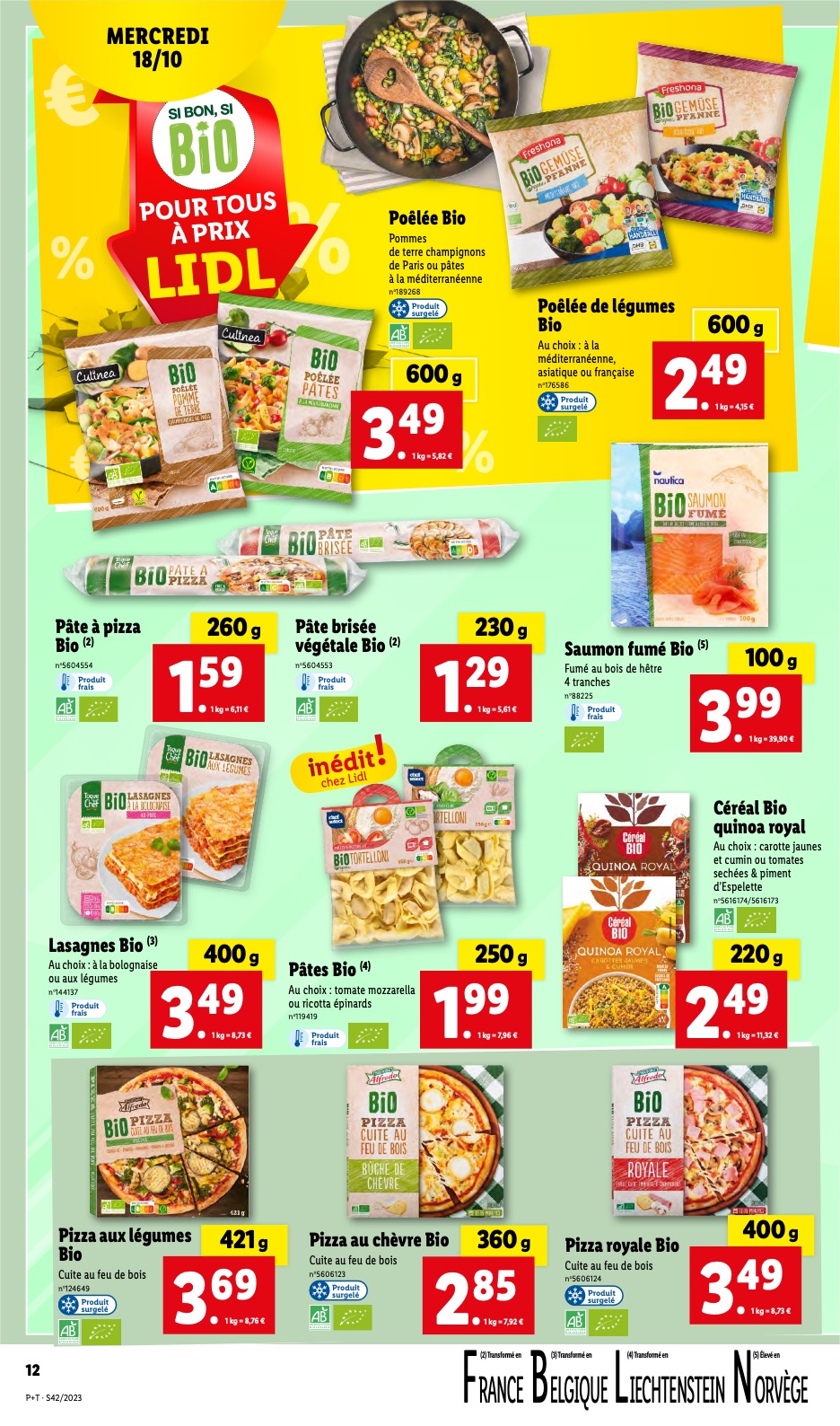 Catalogue Lidl 18 – 24 Octobre 2023 Page 12