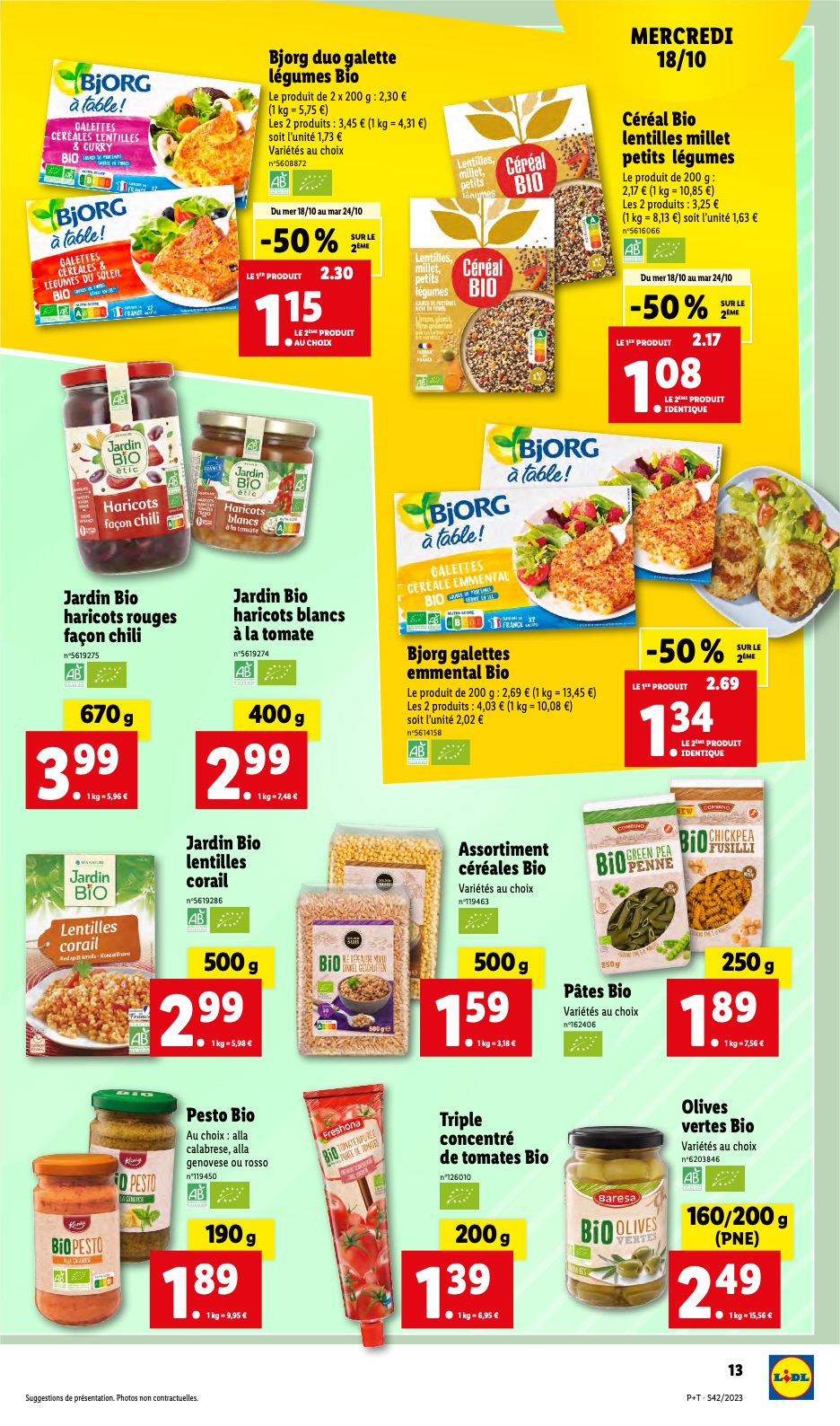 Catalogue Lidl 18 – 24 Octobre 2023 Page 13