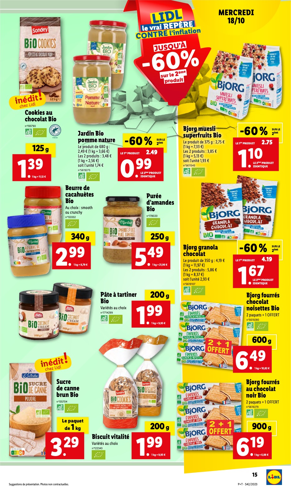 Catalogue Lidl 18 – 24 Octobre 2023 Page 15