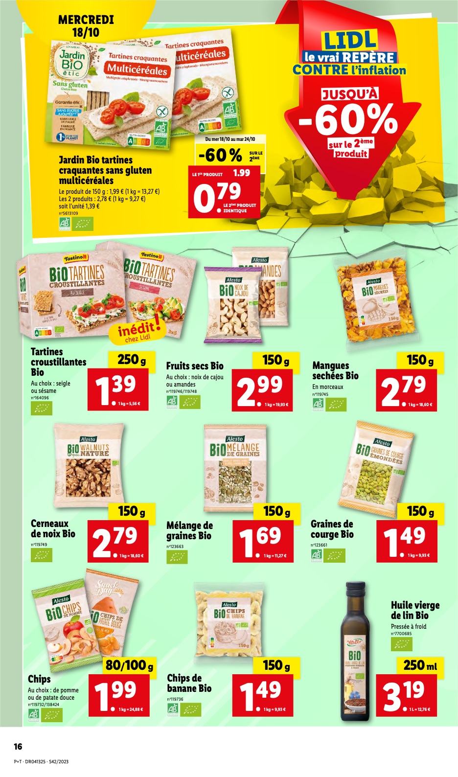 Catalogue Lidl 18 – 24 Octobre 2023 Page 16