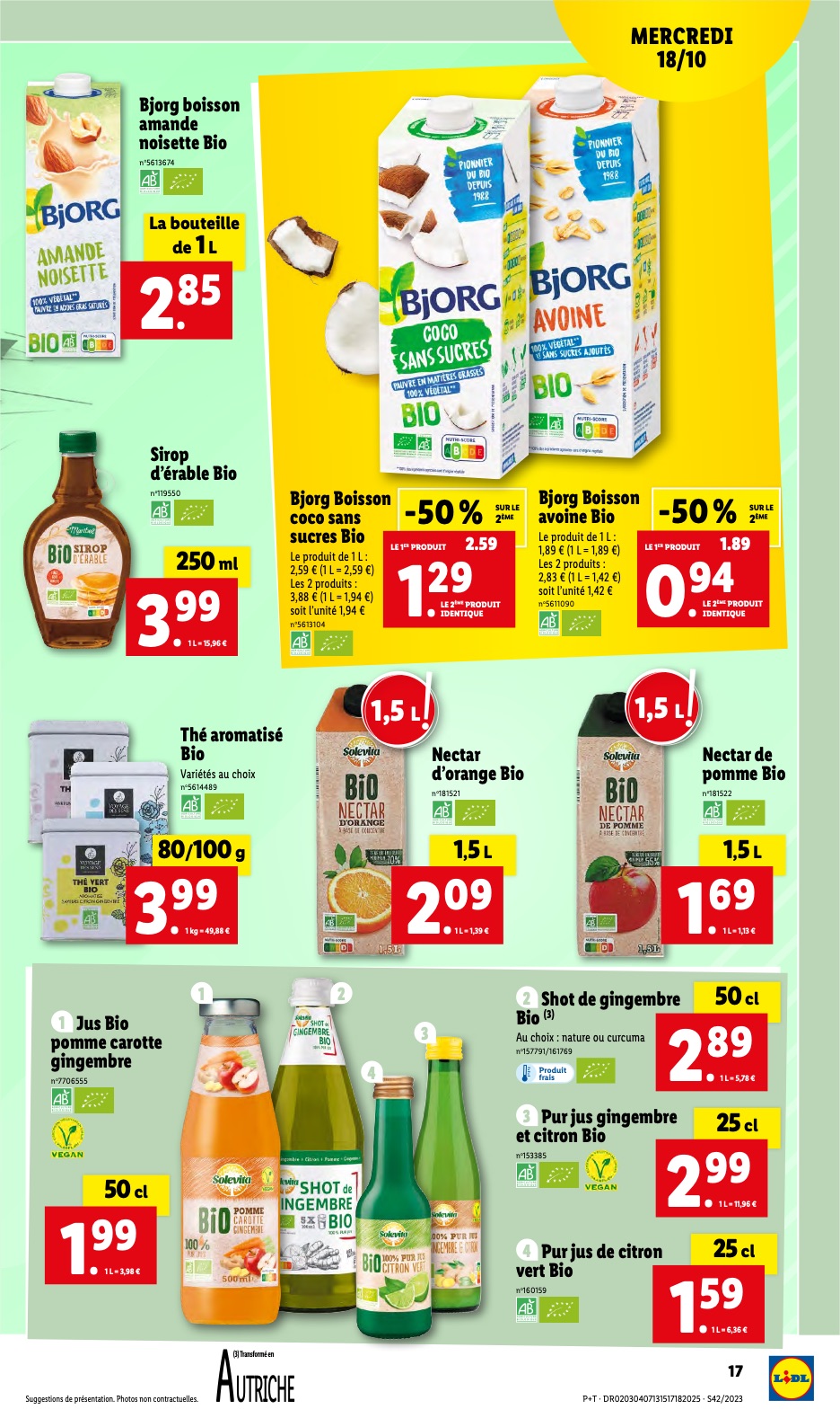 Catalogue Lidl 18 – 24 Octobre 2023 Page 17