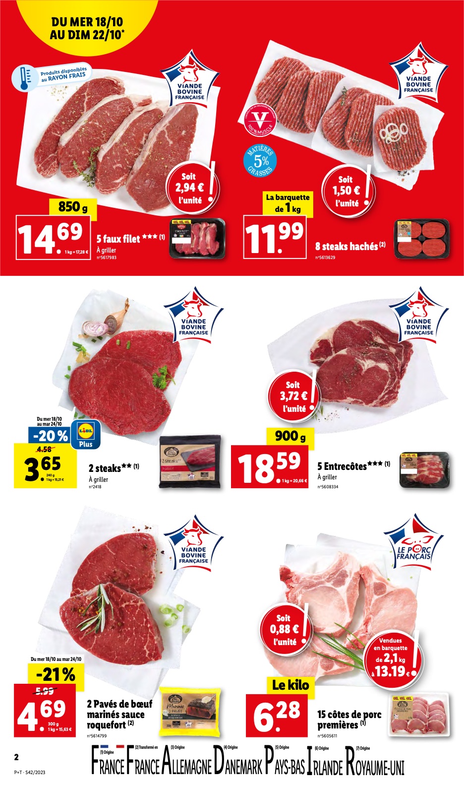 Catalogue Lidl 18 – 24 Octobre 2023 Page 2