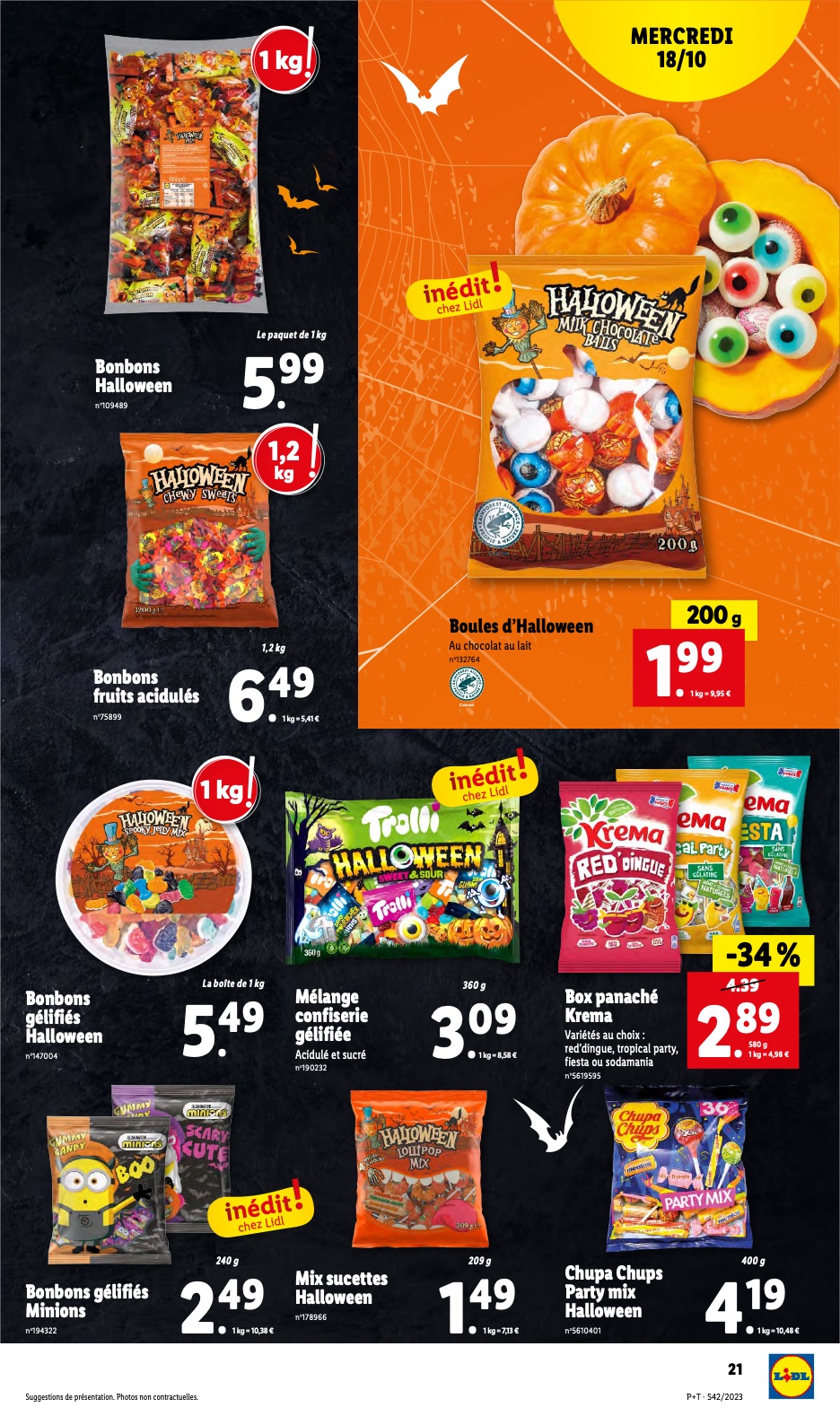 Catalogue Lidl 18 – 24 Octobre 2023 Page 21