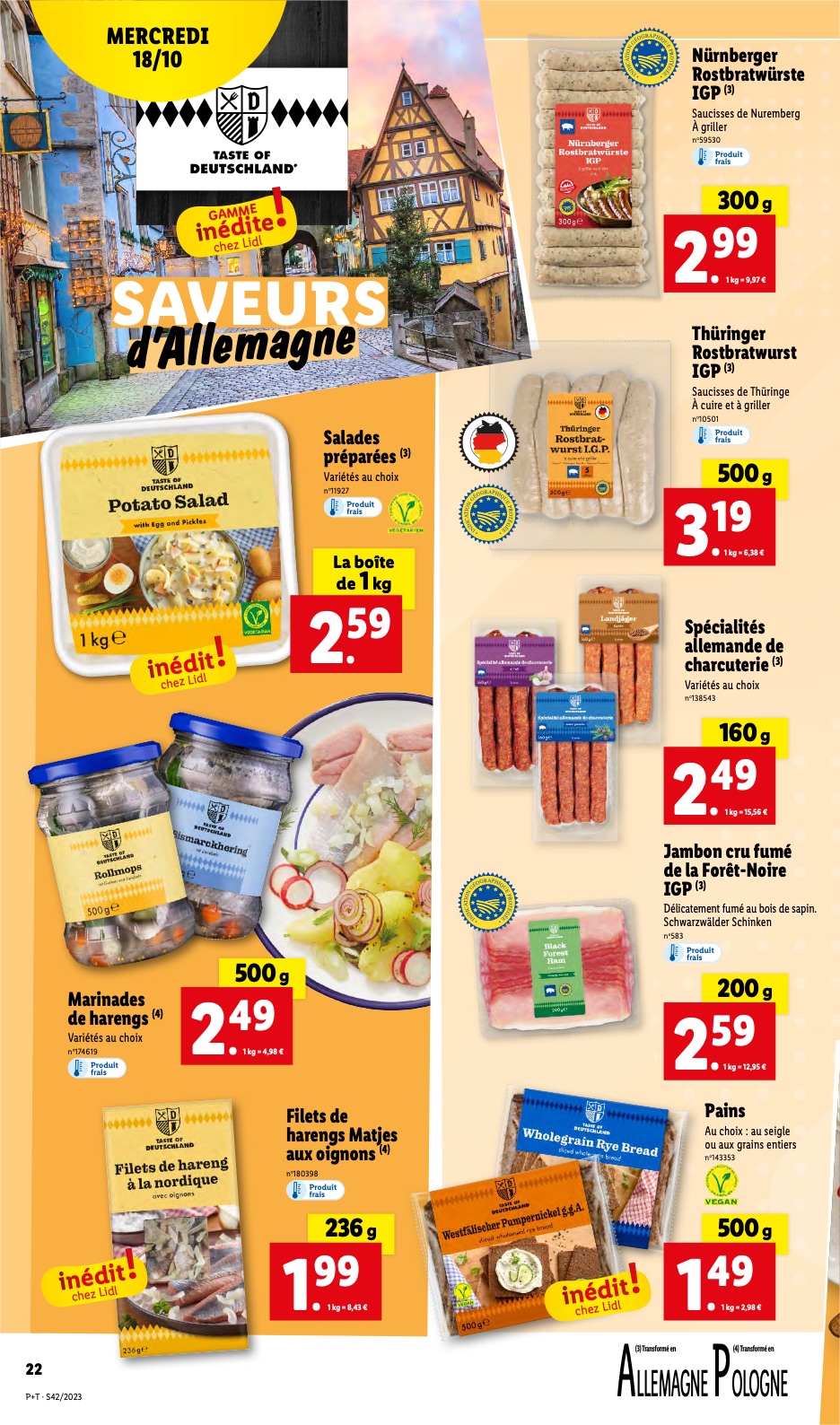 Catalogue Lidl 18 – 24 Octobre 2023 Page 22