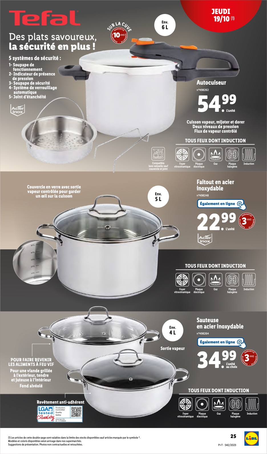 Catalogue Lidl 18 – 24 Octobre 2023 Page 25