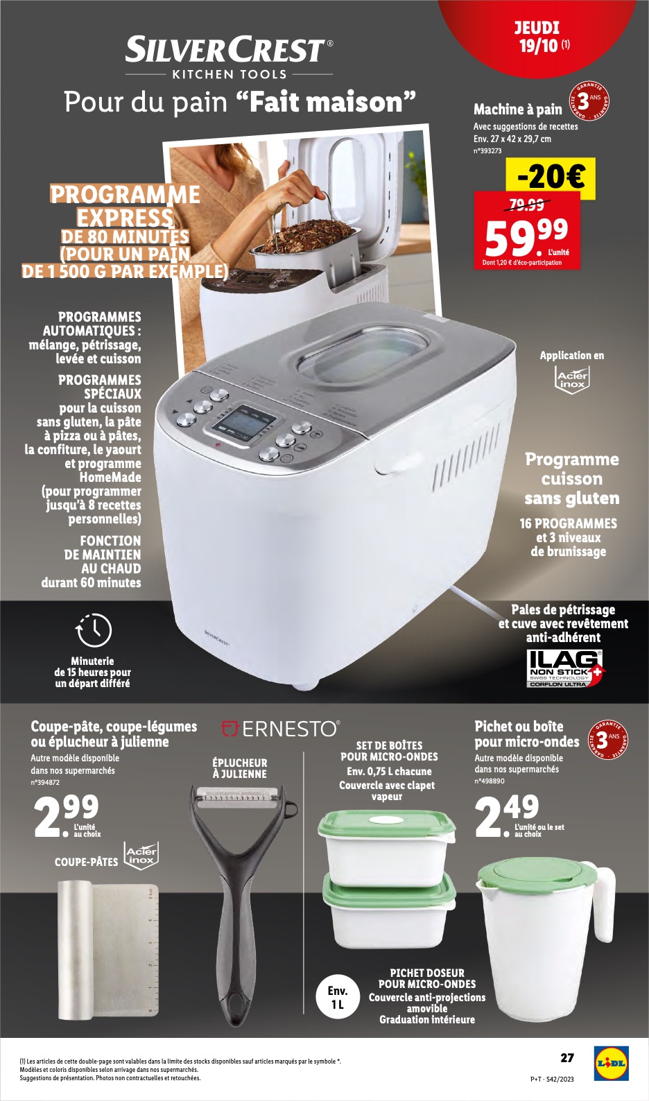 Catalogue Lidl 18 – 24 Octobre 2023 Page 27