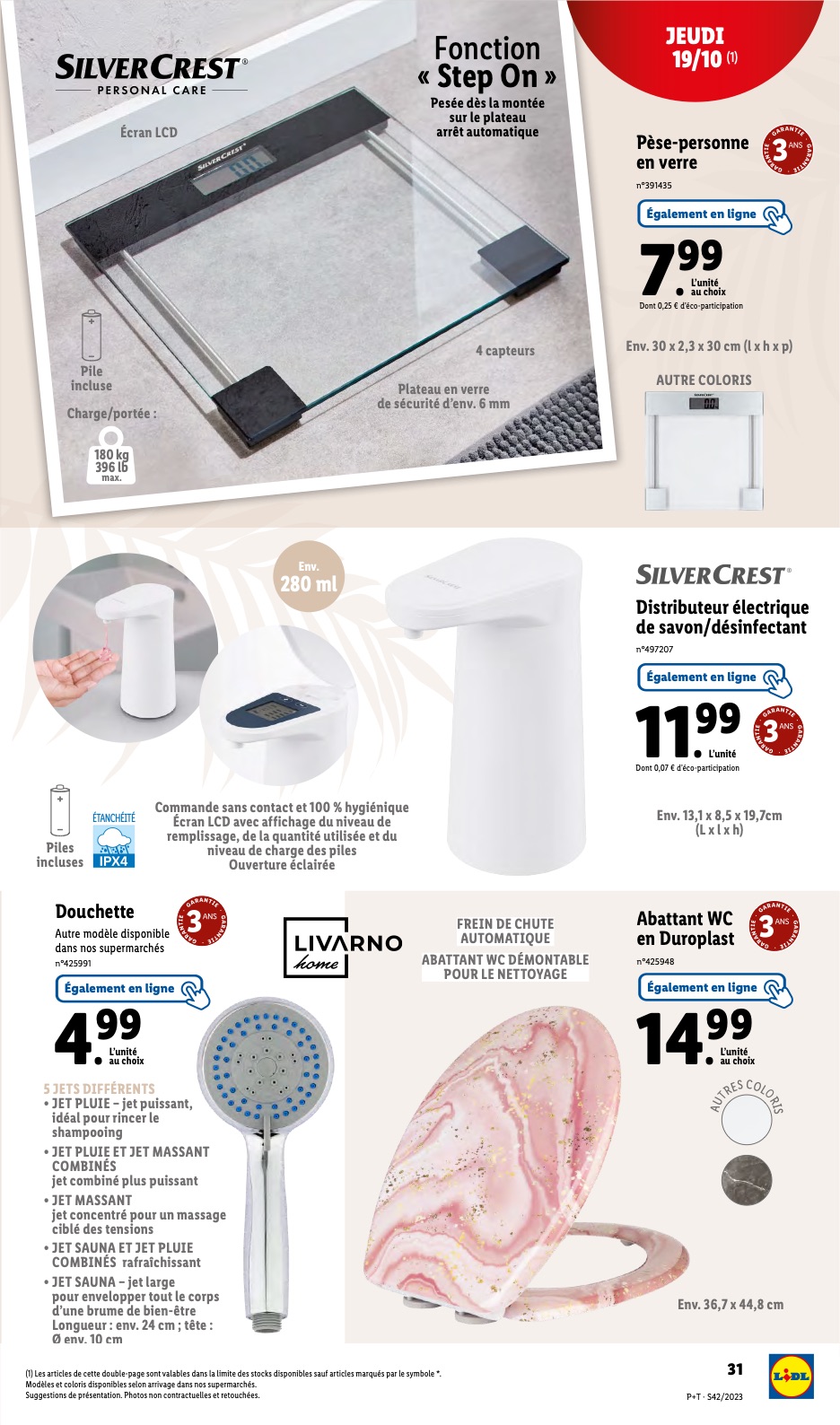 Catalogue Lidl 18 – 24 Octobre 2023 Page 31