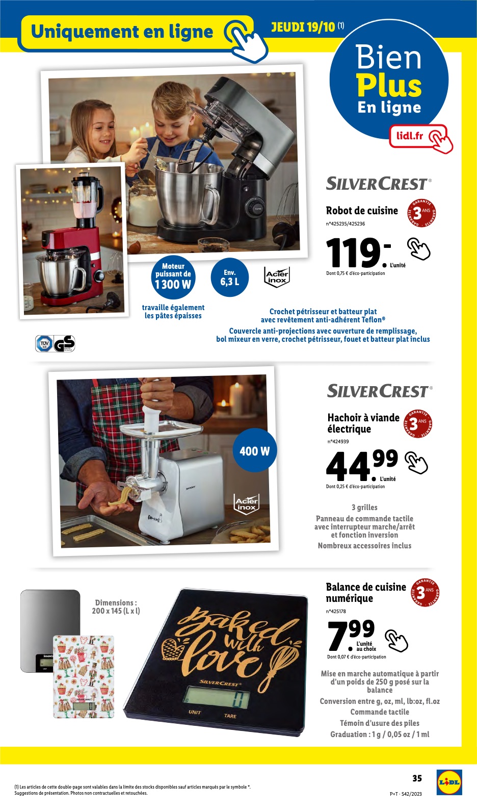 Catalogue Lidl 18 – 24 Octobre 2023 Page 35