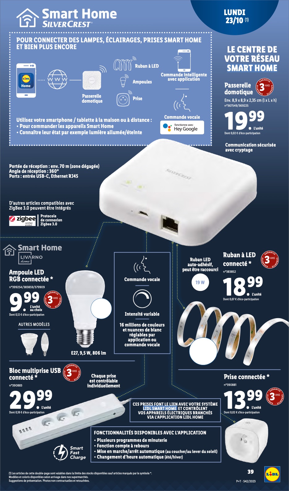 Catalogue Lidl 18 – 24 Octobre 2023 Page 39