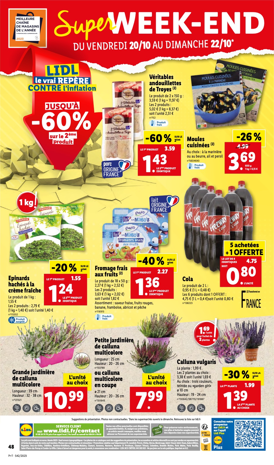 Catalogue Lidl 18 – 24 Octobre 2023 Page 48