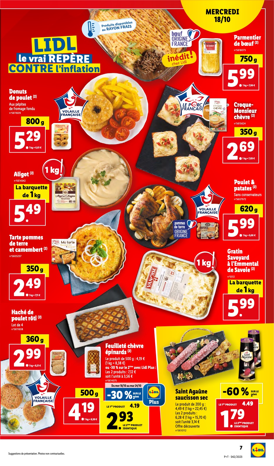 Catalogue Lidl 18 – 24 Octobre 2023 Page 7