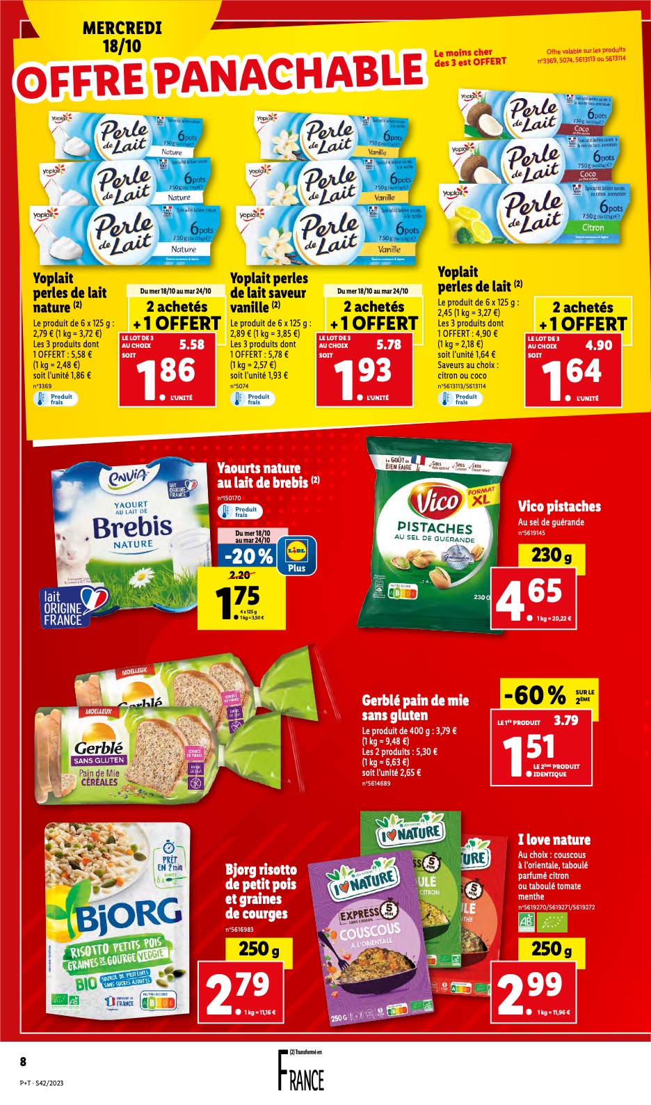Catalogue Lidl 18 – 24 Octobre 2023 Page 8