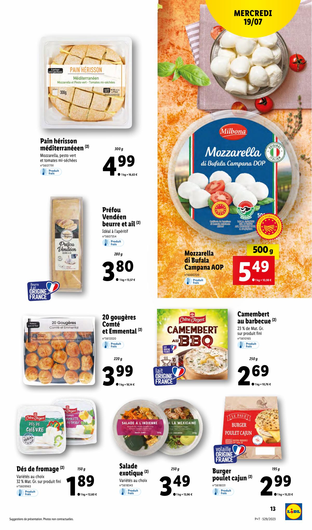 Catalogue Lidl 19 – 25 Juillet 2023 Page 15
